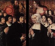 Barend van Orley Haneton Triptych oil painting